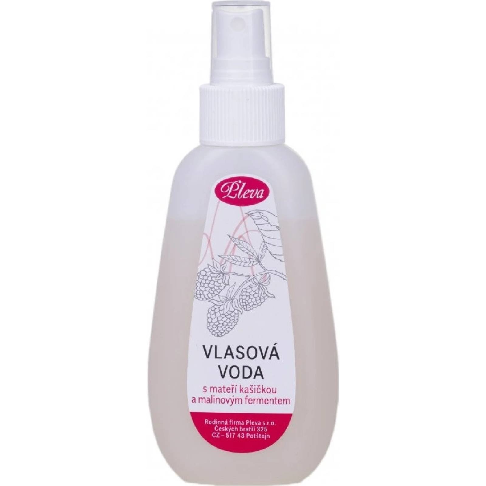  Pleva Vlasová voda s mateří kašičkou a malinovým fermentem 115 g